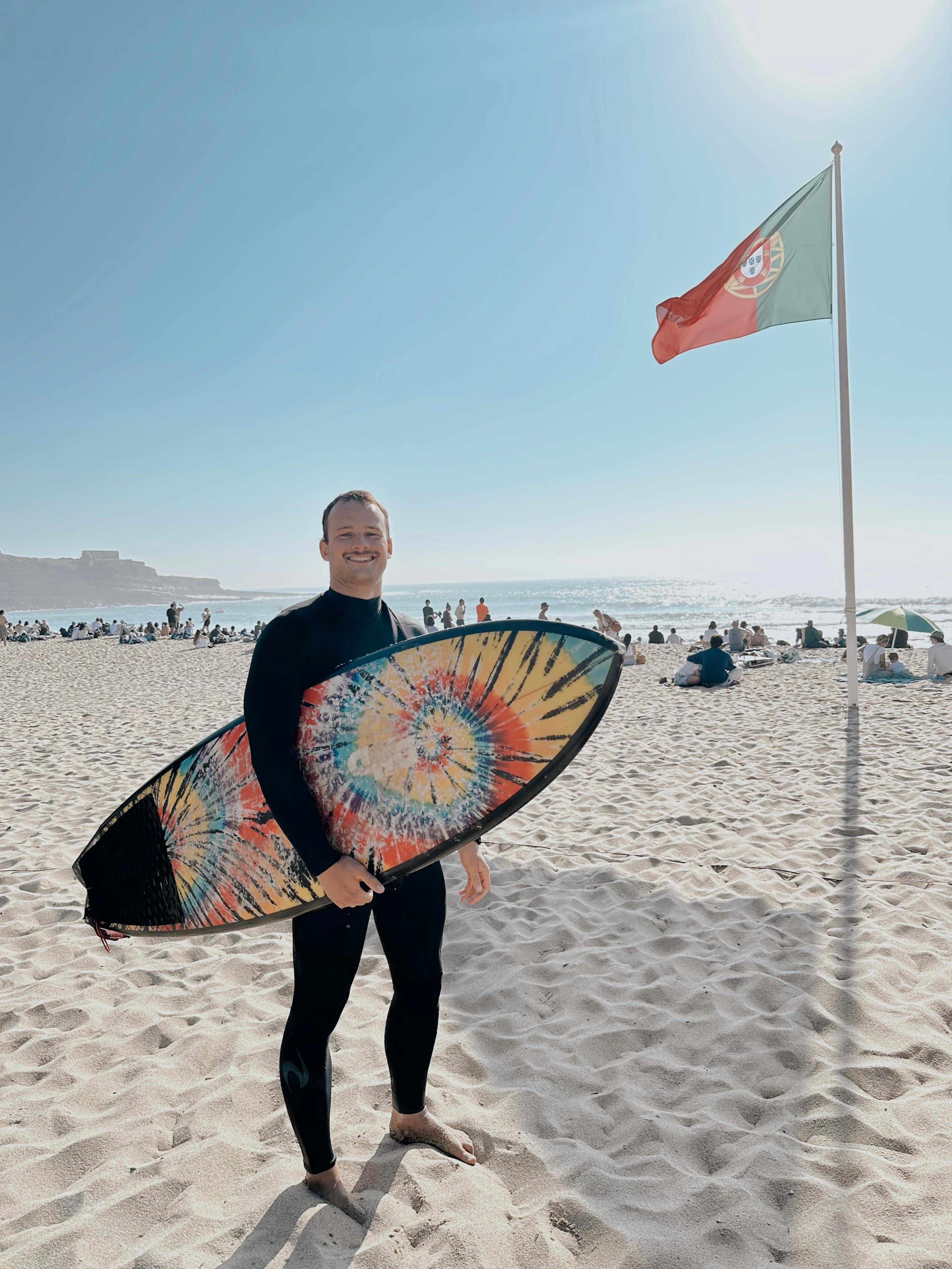 the host of the surf week at ribeira de ilhas