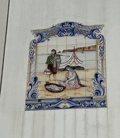 tile art in portugal porto